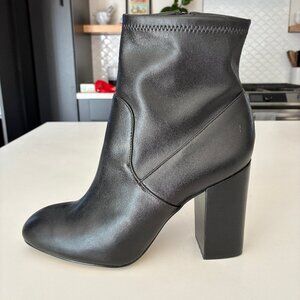 Rebecca Minkoff black leather ankle boots